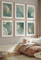 Menthe Agate Or Véritable Lot De 6 Affiches 50x70cm